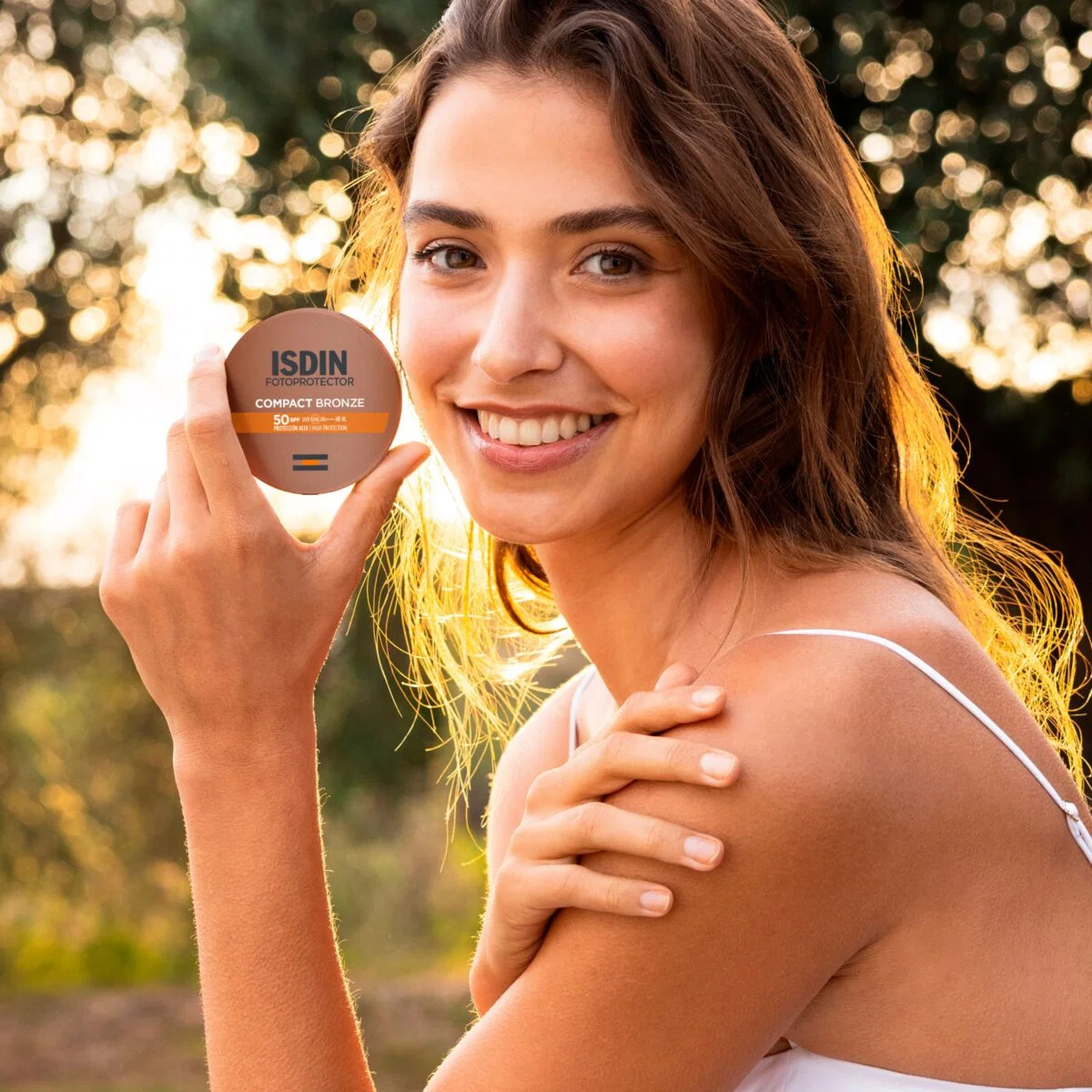 FOTOPROTECTOR ISDIN COMPACT BRONZE SPF50 - 10GR - 2