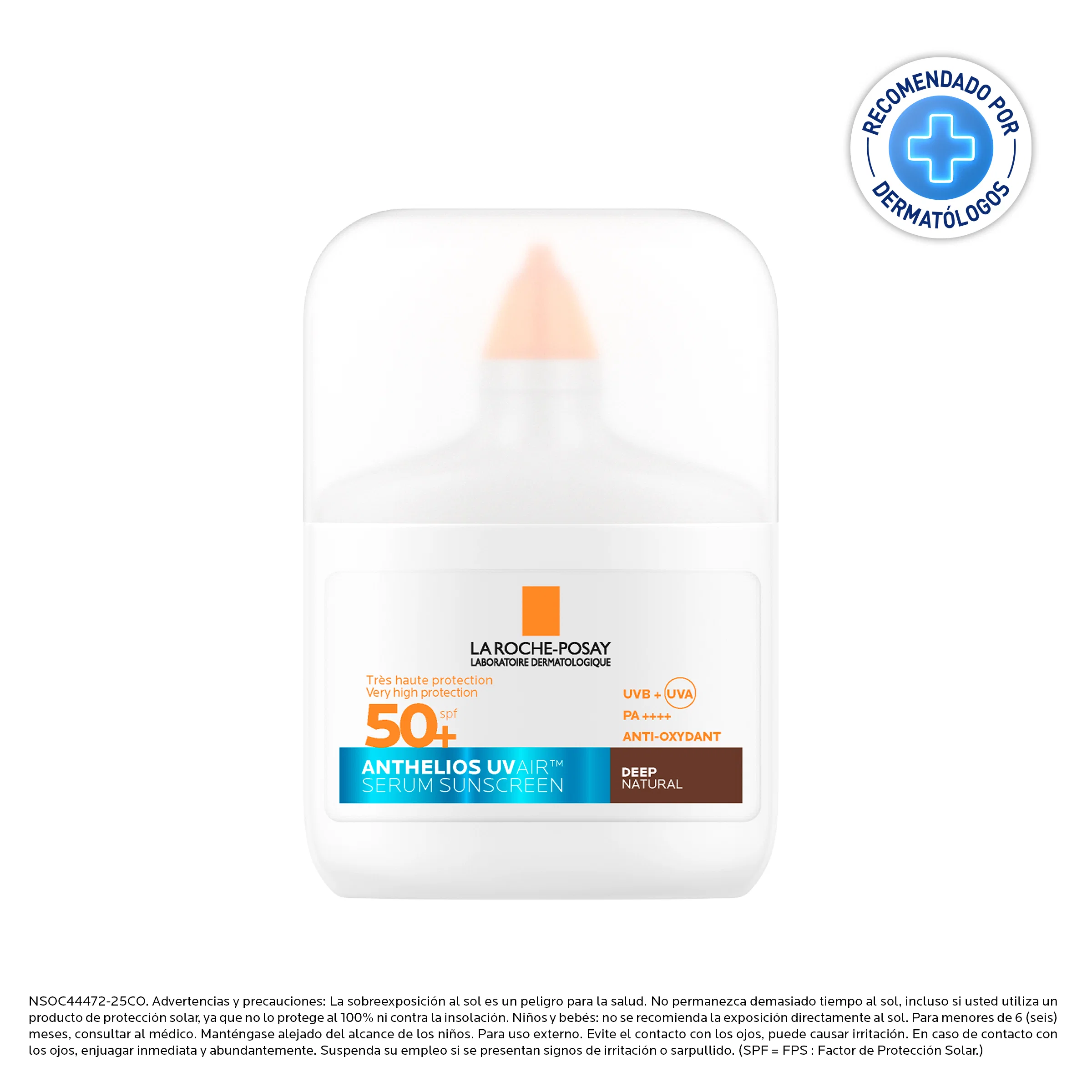 LA ROCHE POSAY PROTECTOR SOLAR ANTHELIOS UV AIR DARK FPS 50+ 50ML - 2