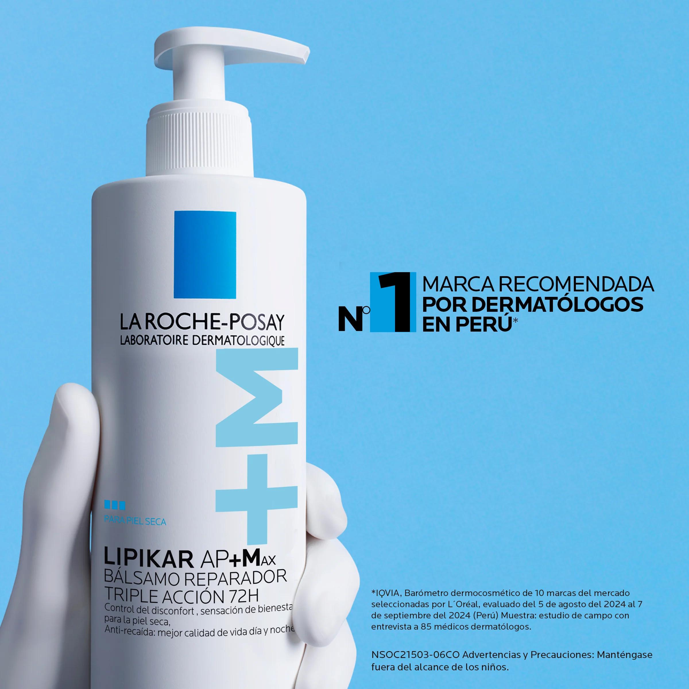 LA ROCHE POSAY LIPIKAR BAUME AP+ MAX 400 ML - 3