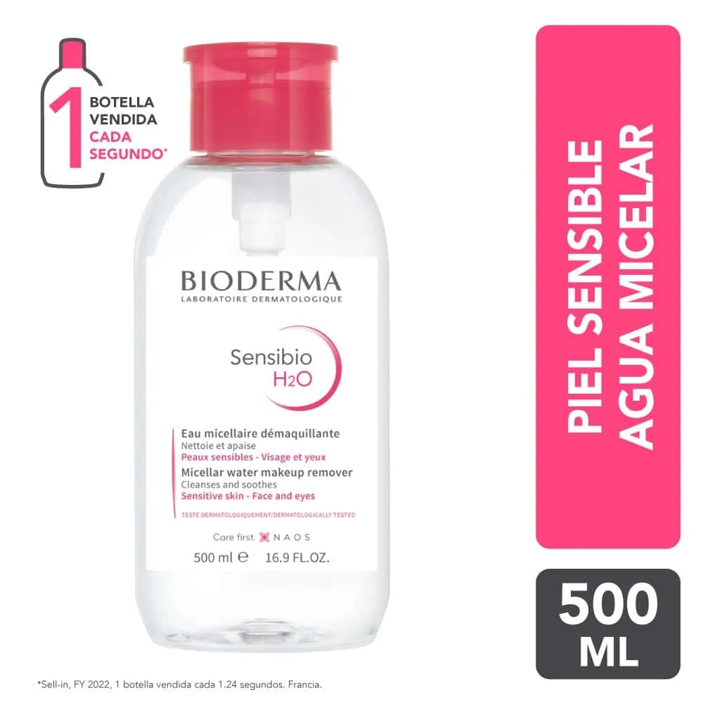 BIODERMA SENSIBIO H20 PUMP PIEL SENSIBLE - 4