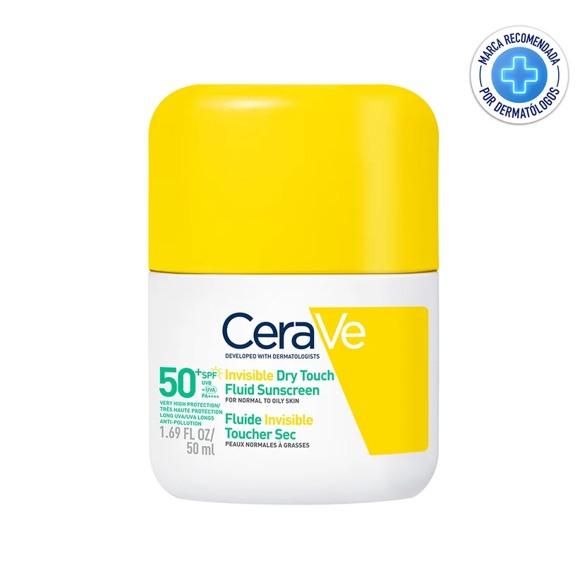 CERAVE PROTECTOR SOLAR FLUIDO INVISIBLE OIL CONTROL SPF50+ 50ML - 1