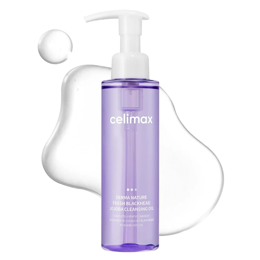 CELIMAX DERMA NATURE FRESH BLACKHEAD JOJOBA CLEANSING OIL X 150 ML - 1