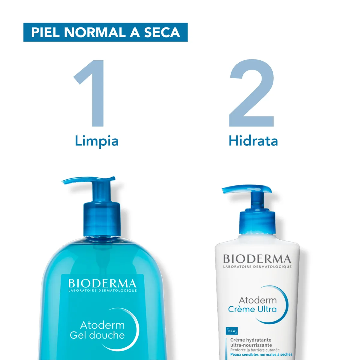 BIODERMA ATODERM GEL DOUCHE FP 1LT - 2