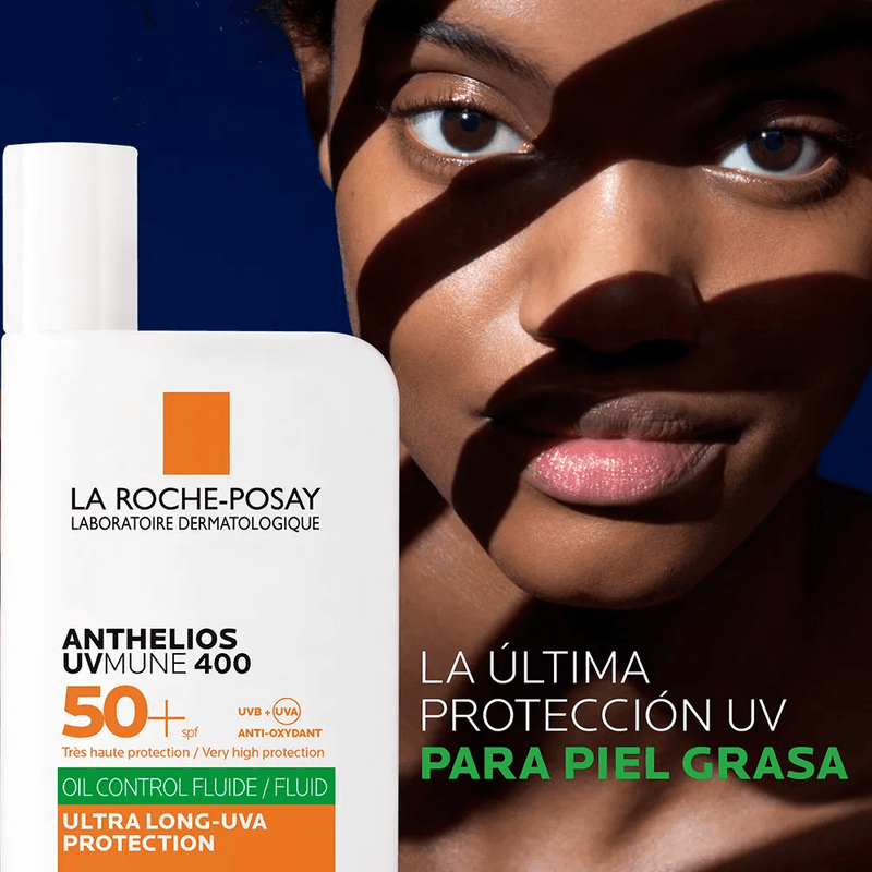 DUO PROTECTOR SOLAR ANTHELIOS UVMUNE 400 OIL CONTROL FLUIDO INVISIBLE FPS 50+ 50ML - 2