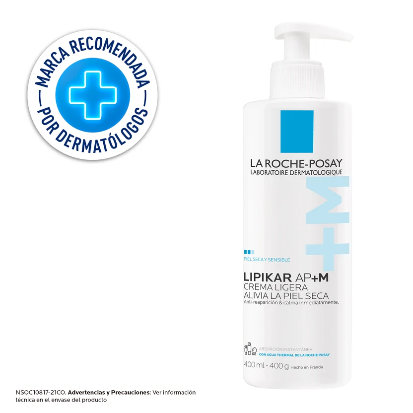 PACK LA ROCHE POSAY LIPIKAR SYNDET 400ML Y LIPIKAR BAUME LIGHT 400ML - 3