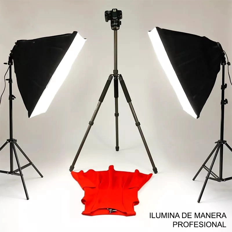 KIT ILUMINACIÓN INTERLUD SOFT BOX PARANTES PROFESIONAL FYI260011  - 3