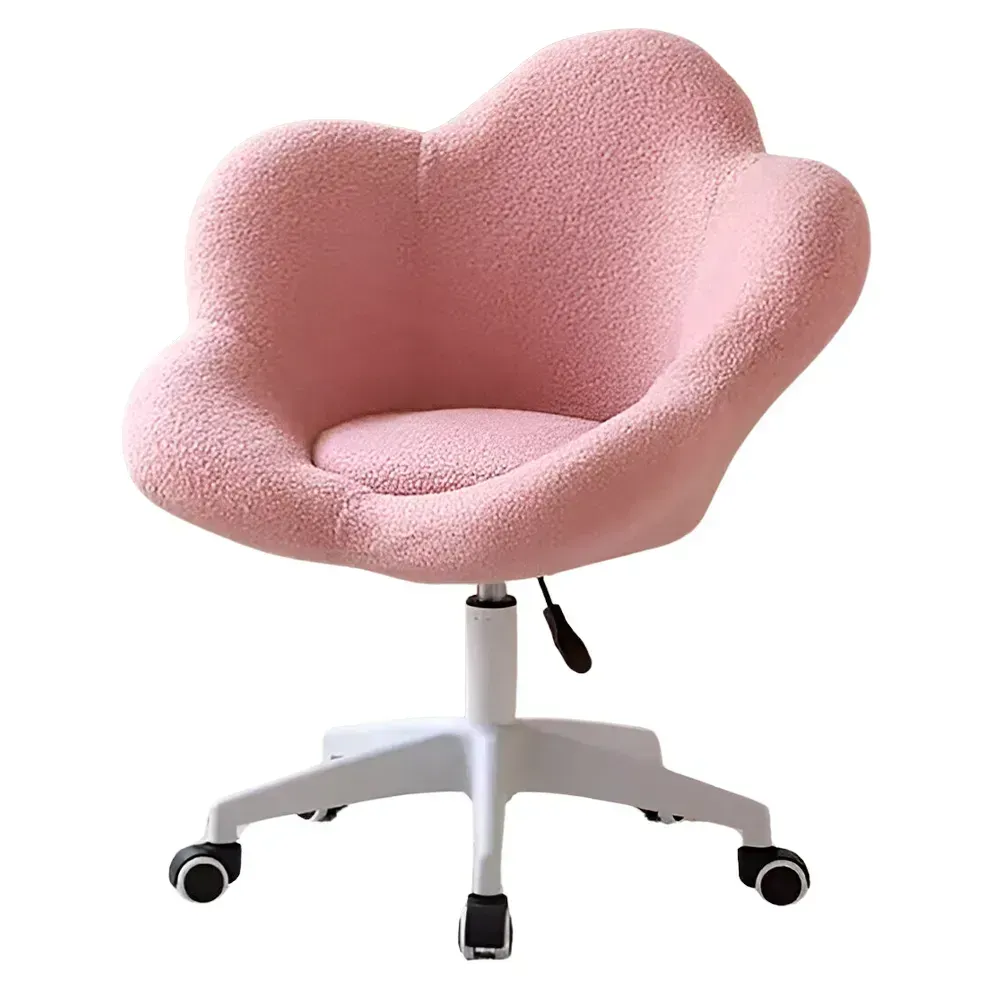 SILLA GIRATORIA DE ESCRITORIO OFICINA BUCKINGHAM FLOWER ROSADA - 2