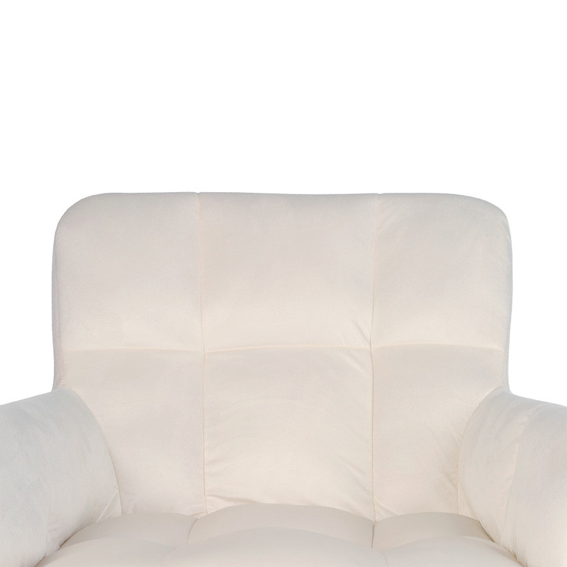 SILLA GIRATORIA DE ESCRITORIO OFICINA BUCKINGHAM CURVE BLANCA - 6