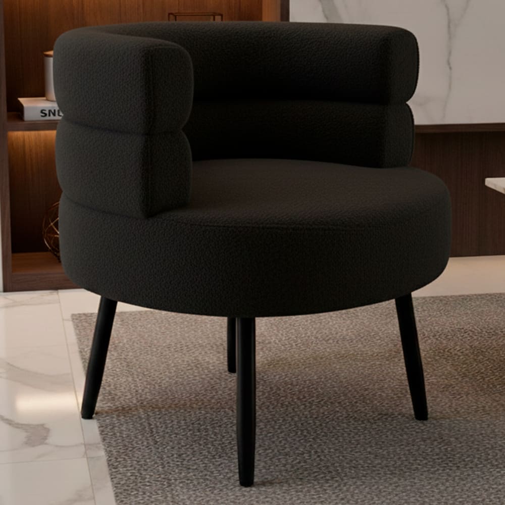 SILLA BUTACA BUCKINGHAM NORDIC RAM NEGRO -DYH390042 - 6