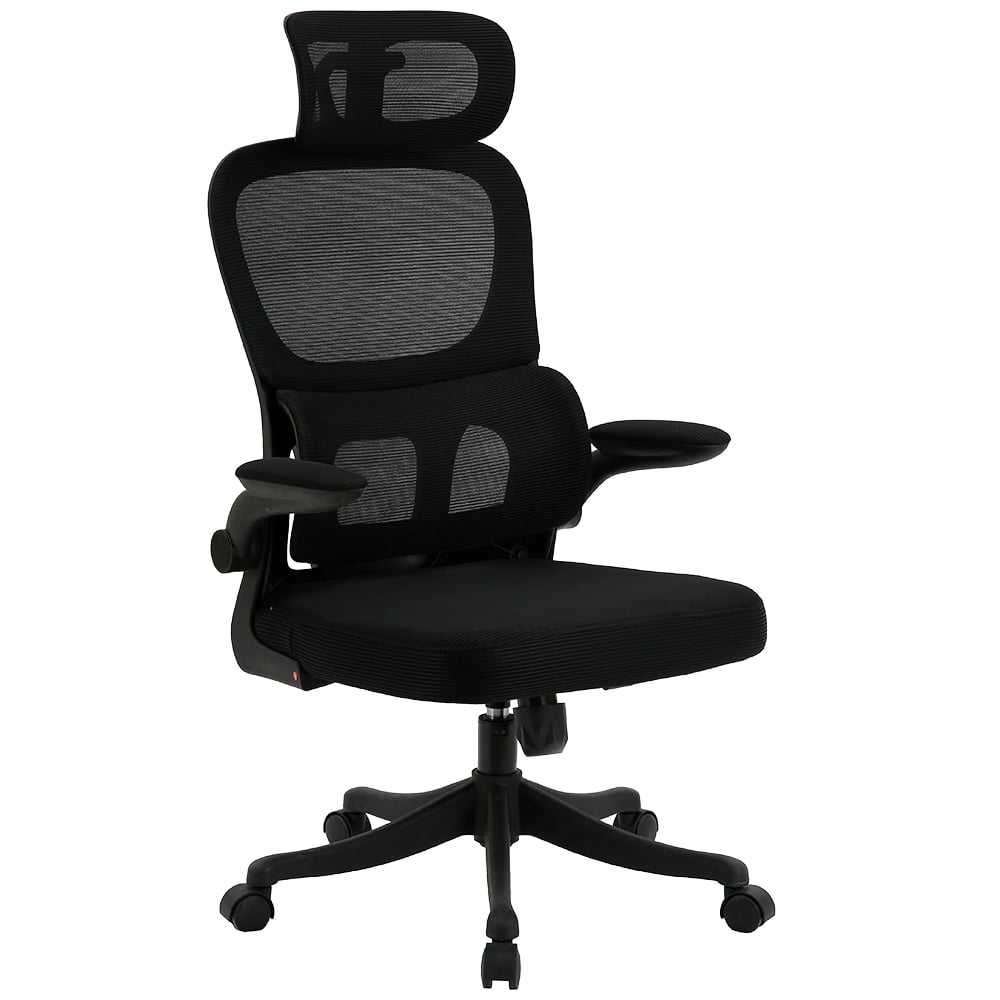 PACK X2 SILLAS ERGONÓMICAS DE OFICINA GERENCIAL KOMSUM TURIN NEGRO - 2