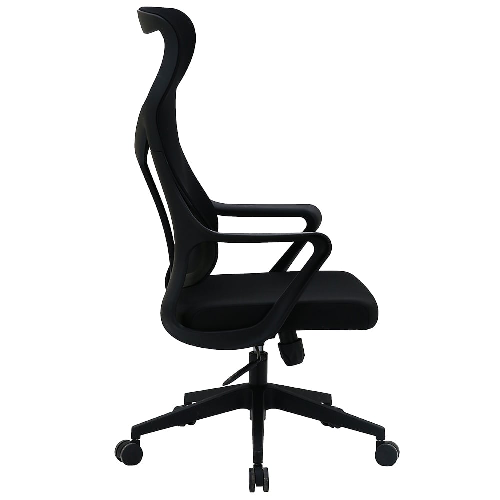 JUEGO DE 4 SILLAS GAMER DREIZT LYON MESH NEGRO - 5