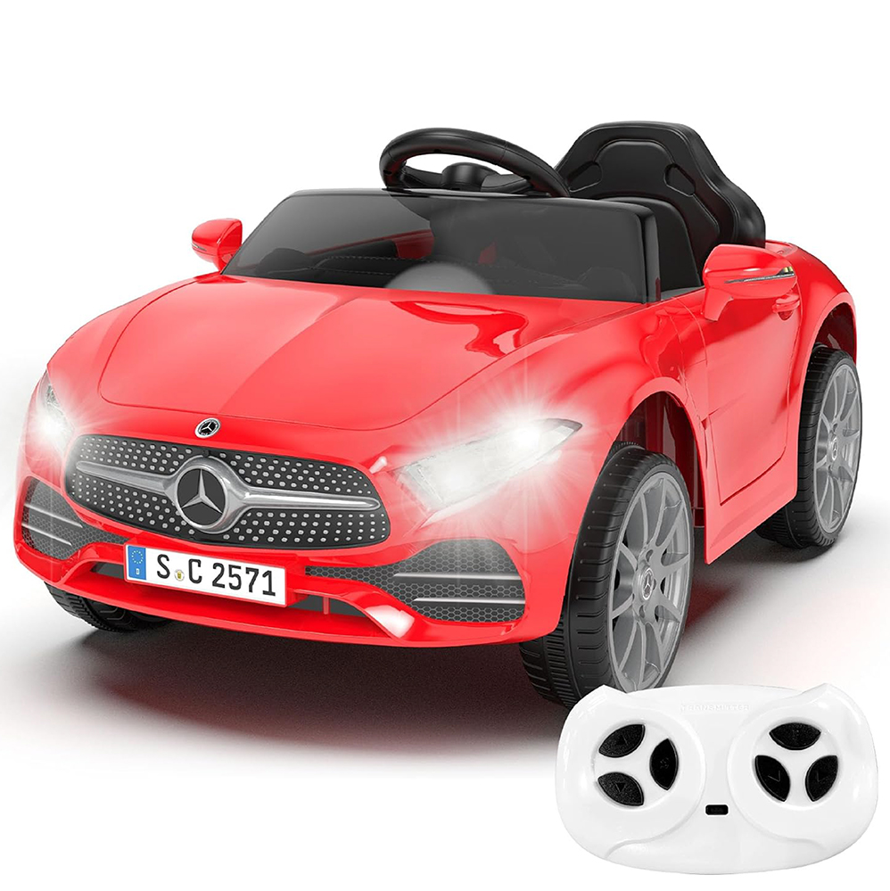 Carro a Batería Mercedes Benz CL350 Origina Licenciado 12V Rojo - 2