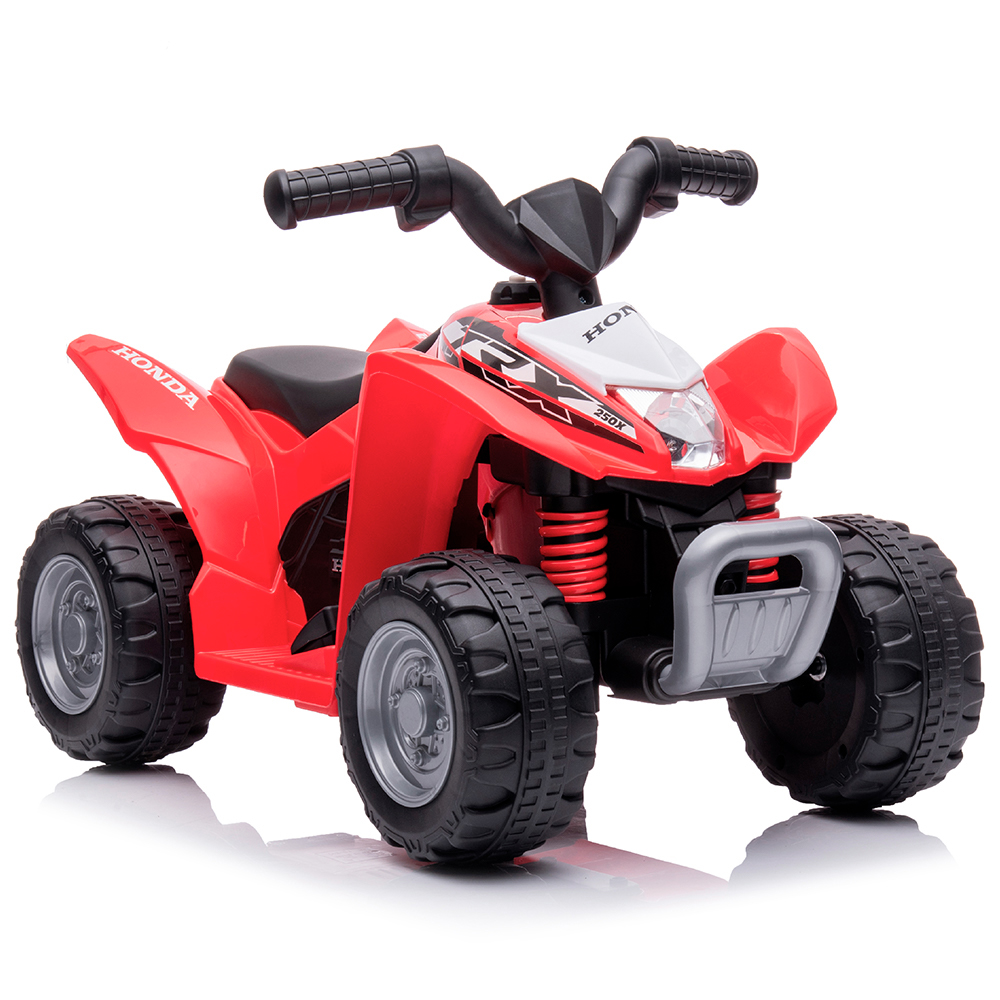 CUATRIMOTO A BATERIA HONDA H3 LICENCIADO ROJO - 2