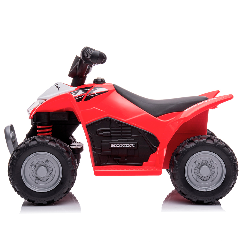 CUATRIMOTO A BATERIA HONDA H3 LICENCIADO ROJO - 5