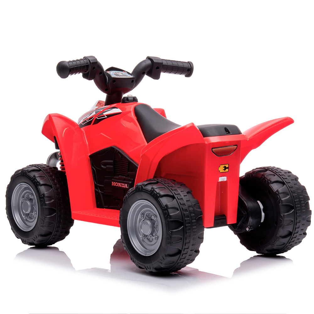 CUATRIMOTO A BATERIA HONDA H3 LICENCIADO ROJO - 6