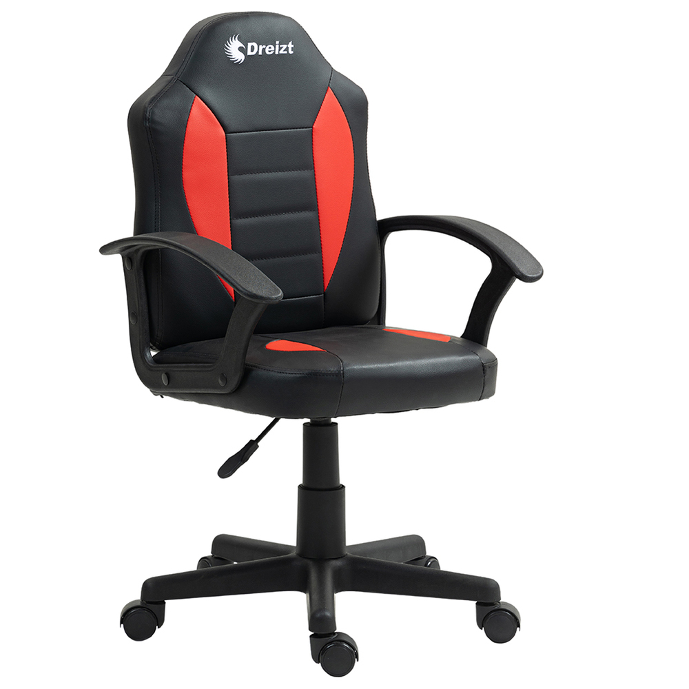 COMBO SILLAS GAMER SHINE SERIES NEGRO Y PLAY SERIES ROJO - 4