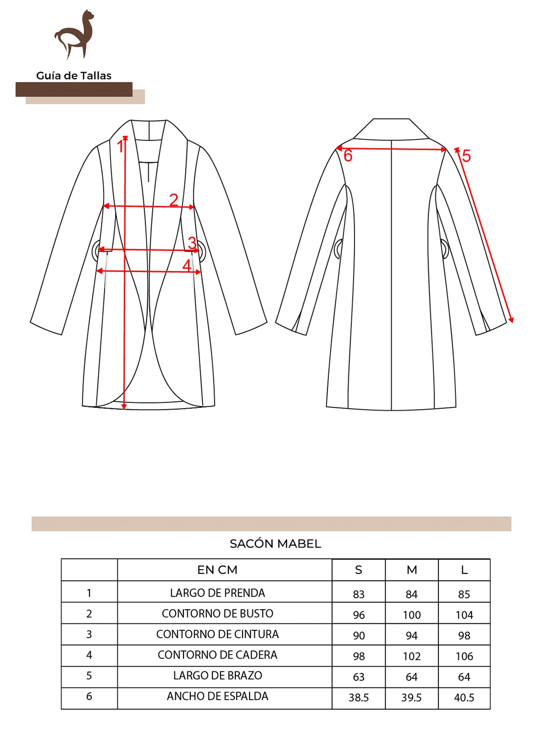 SACÓN MUJER ONLY ALPACA MOSTAZA MABEL LANA ECOLÓGICA - 2