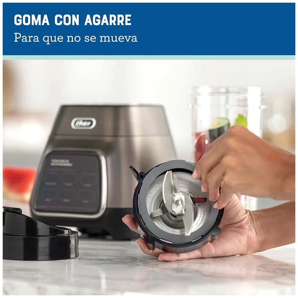 KIT LICUADORA REVERSIBLE OSTER BLSTPYG1312XBG CON PANTALLA TÁCTIL Y OLLA ARROCERA 1.8 L CKSTRCB10DFBLK NEGRA - 6