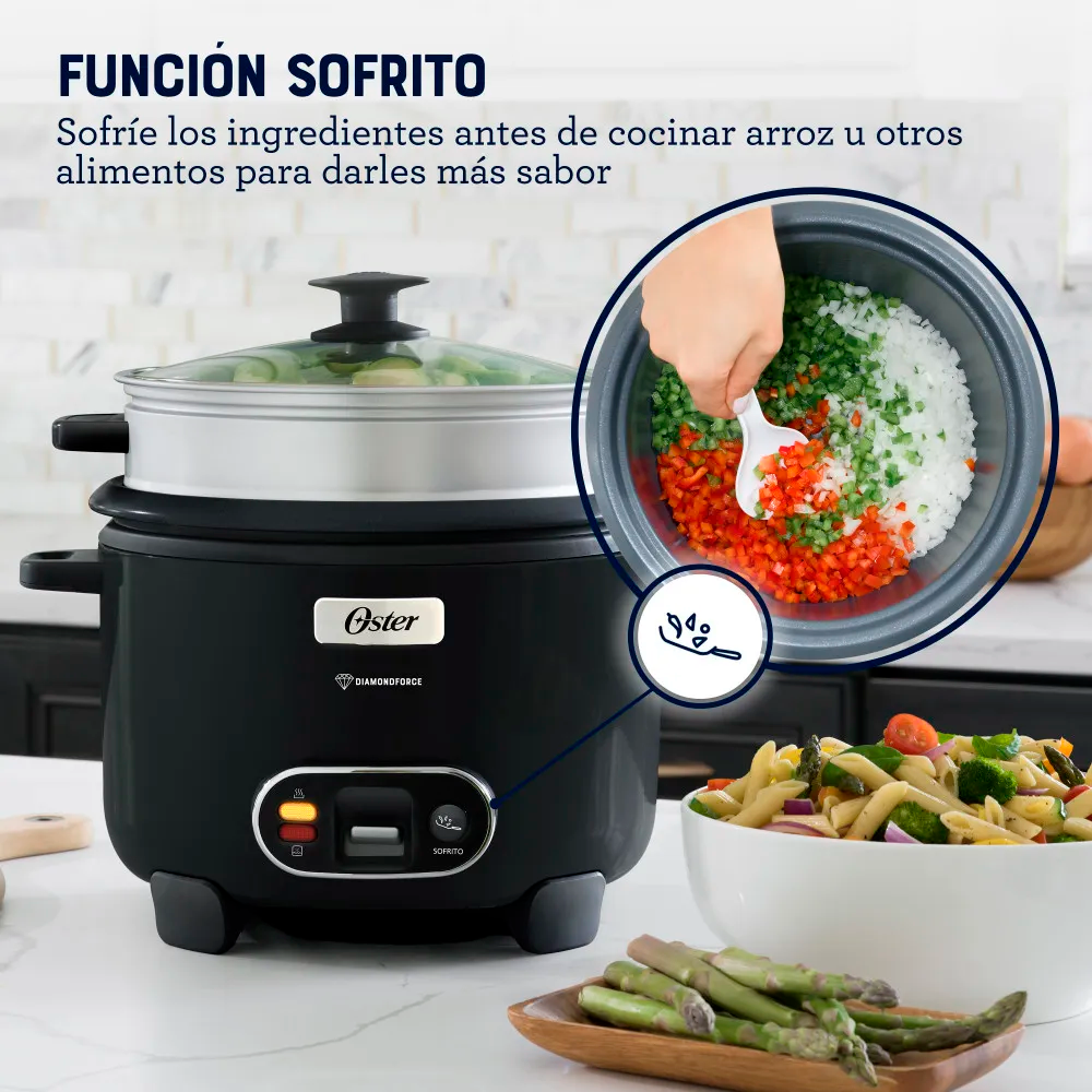 OLLA ARROCERA 3 EN 1 OSTER 2.6 LITROS CKSTRC15DFBLK - 3