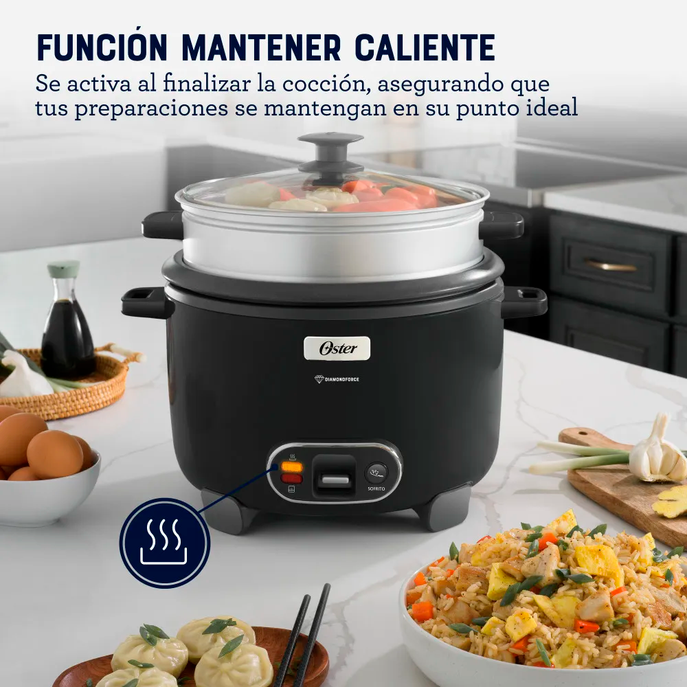 OLLA ARROCERA 3 EN 1 OSTER 2.6 LITROS CKSTRC15DFBLK - 4