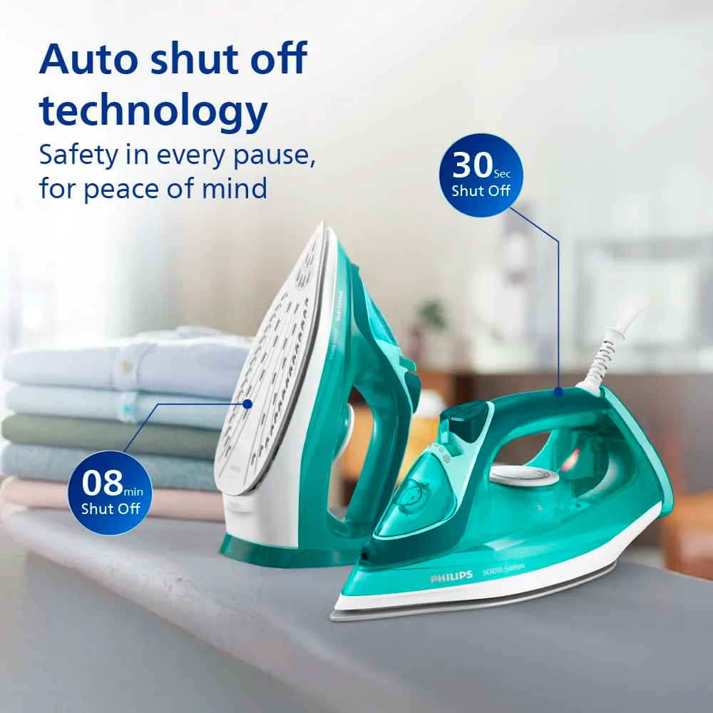 PLANCHA DE VAPOR PHILIPS DST3030-70 SERIE 3000 - 5