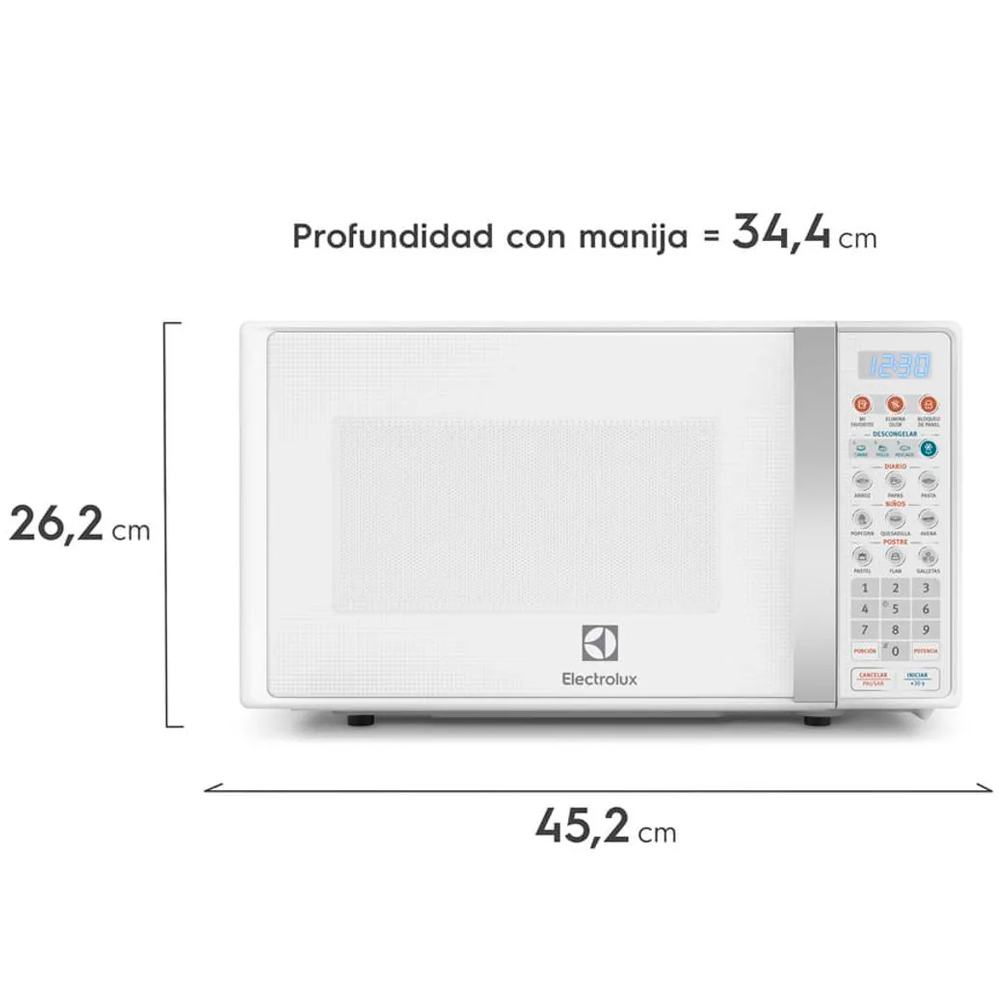 LICUADORA OSTER BLSTPEG-GPB 6 VELOCIDADES MÀS HORNO MICROONDAS ELECTROLUX 17L - 5