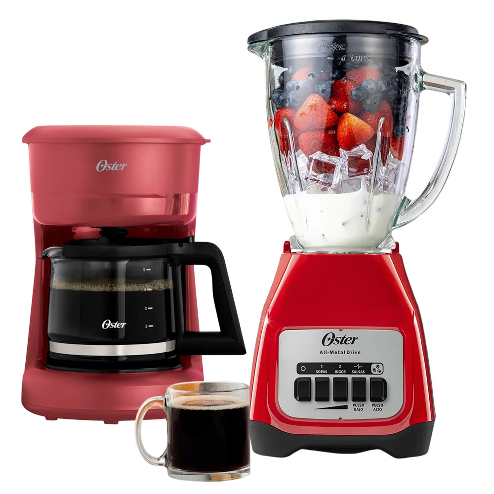 COMBO LICUADORA BLSTKAG-RPB 1.5 LITROS MAS CAFETERA CON FILTRO - 1