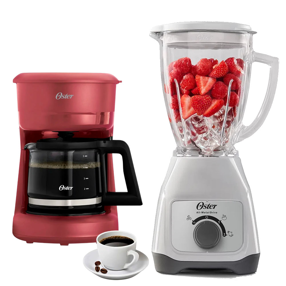 COMBO LICUADORA BLSTKAG-WRD 1.5 LITROS MAS CAFETERA DE 5 TAZAS - 1