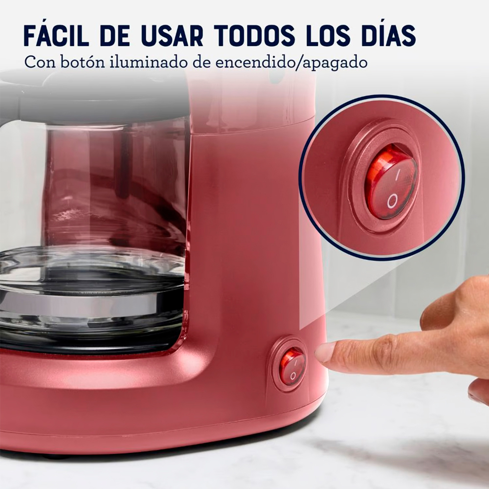 COMBO LICUADORA BLSTKAG-WRD 1.5 LITROS MAS CAFETERA DE 5 TAZAS - 5
