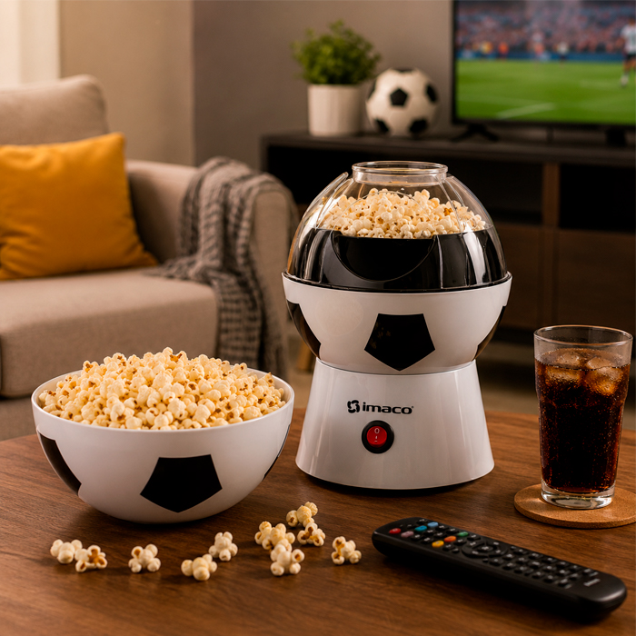 MÁQUINA DE POP CORN IMACO PO2018 CANCHITA SIN ACEITE - 5
