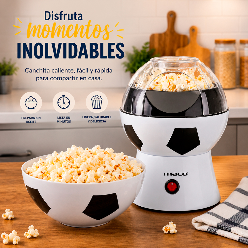LICUADORA DE 6 VELOCIDADES OSTER BLSTPEG-NPB + MÁQUINA DE POP CORN IMACO - 4