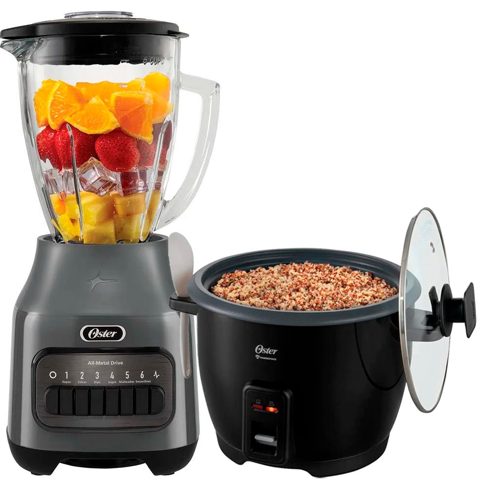 COMBO LICUADORA OSTER  1.5 LITROS  + OLLA ARROCERA DE 1.8 LITROS OSTER - 1
