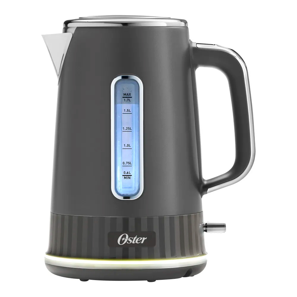 HERVIDOR ELÉCTRICO OSTER 1.7 LITROS BVSTKT8107GR ILUMINACION AL HERVIR - 2