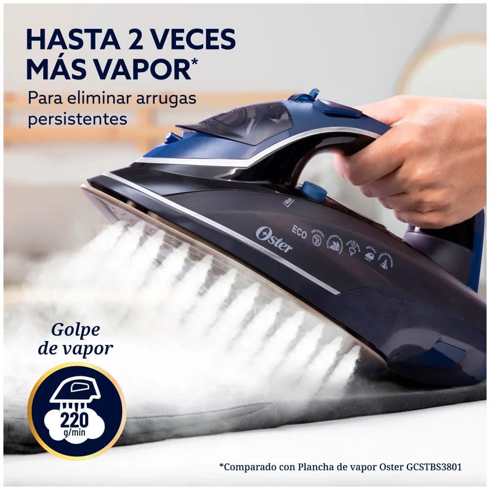 PLANCHA DE VAPOR OSTER GCSTDPD8201 DIGITAL DIAMOND STEAM MAX S8200 - 2