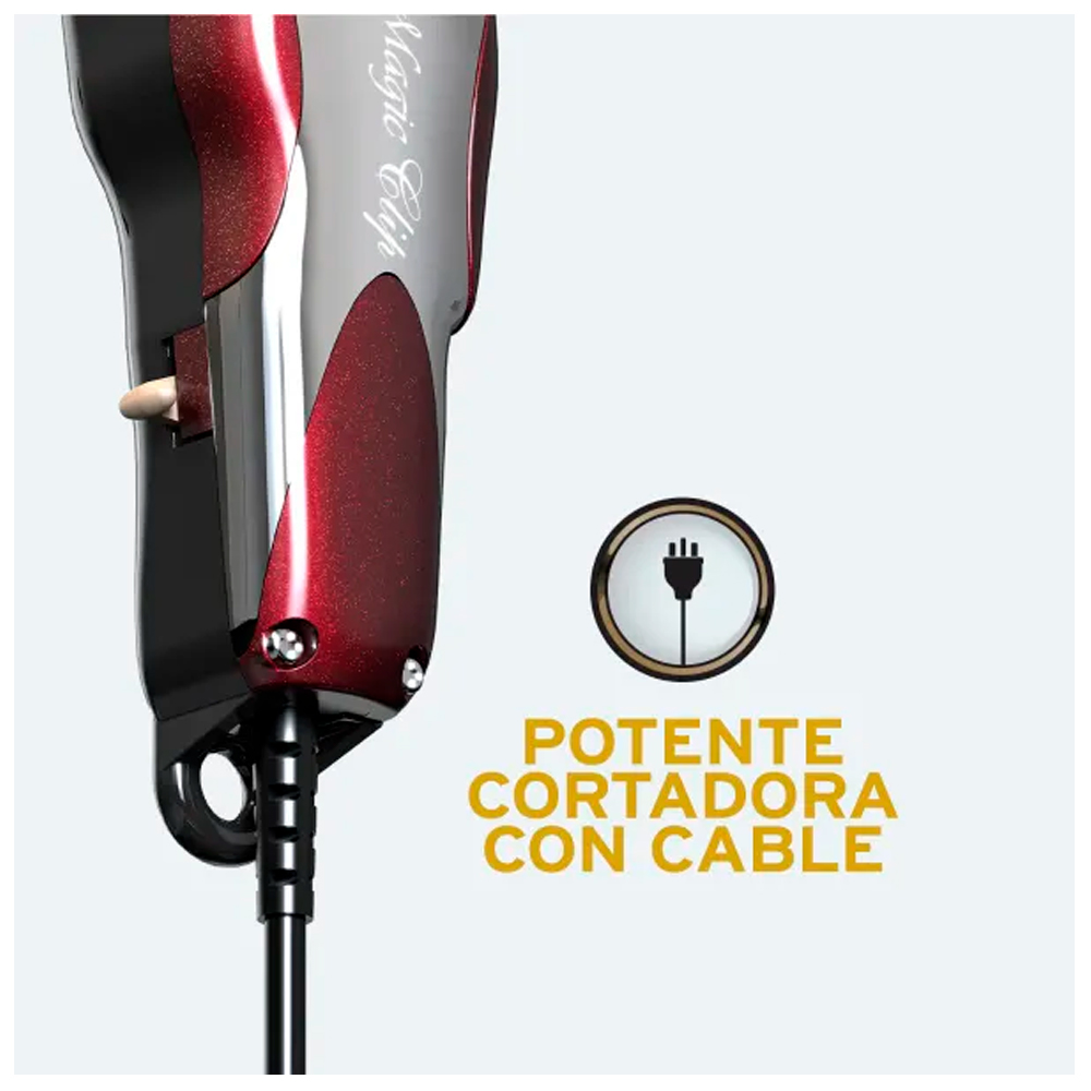 MAQUINA CORTADORA WAHL PROFESIONAL MAGIC CLIP CON CABLE 8451-318 - 4