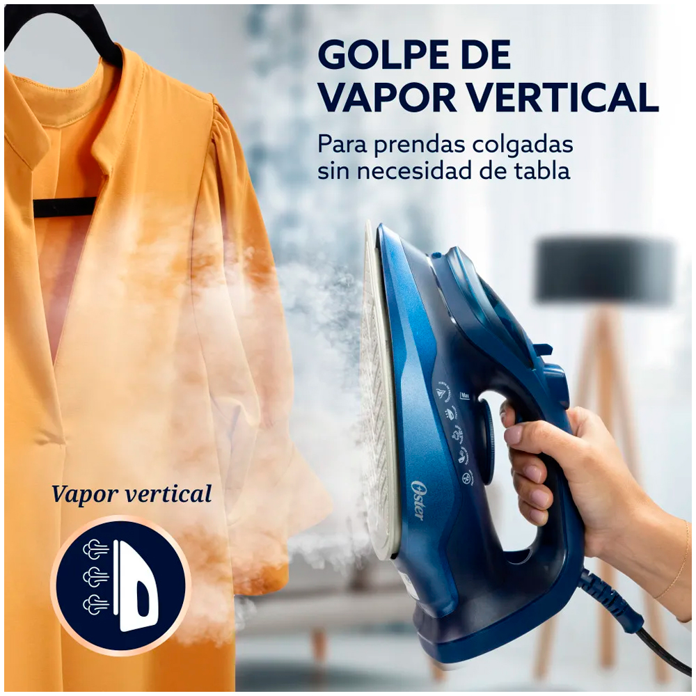 PLANCHA DE VAPOR OSTER AEROGLIDE GCSTAC7202 AZUL OSCURO - 5