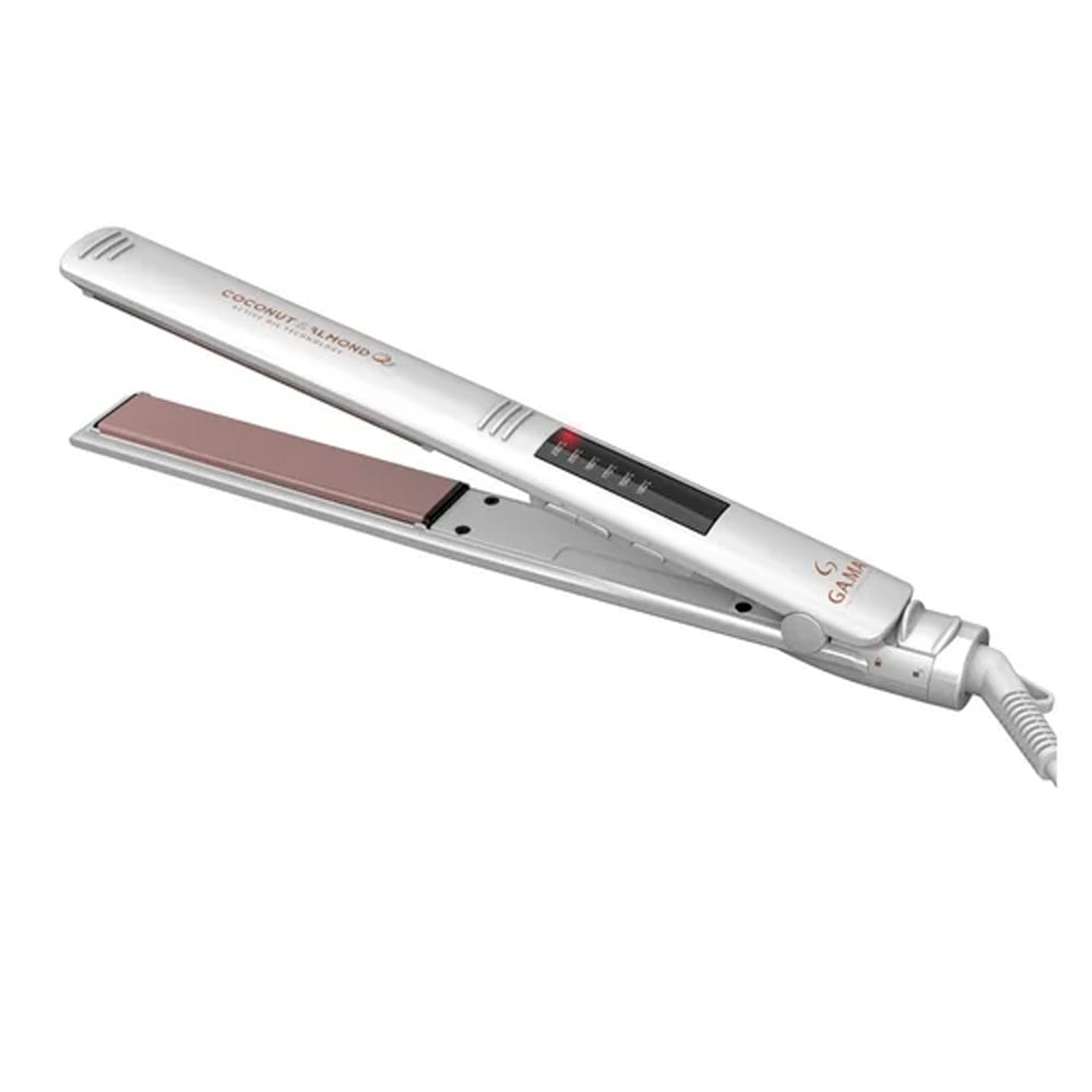 PLANCHA PARA CABELLO GAMA ELEGANCE LED COCO ALMOND BECHS0000002528 - 1
