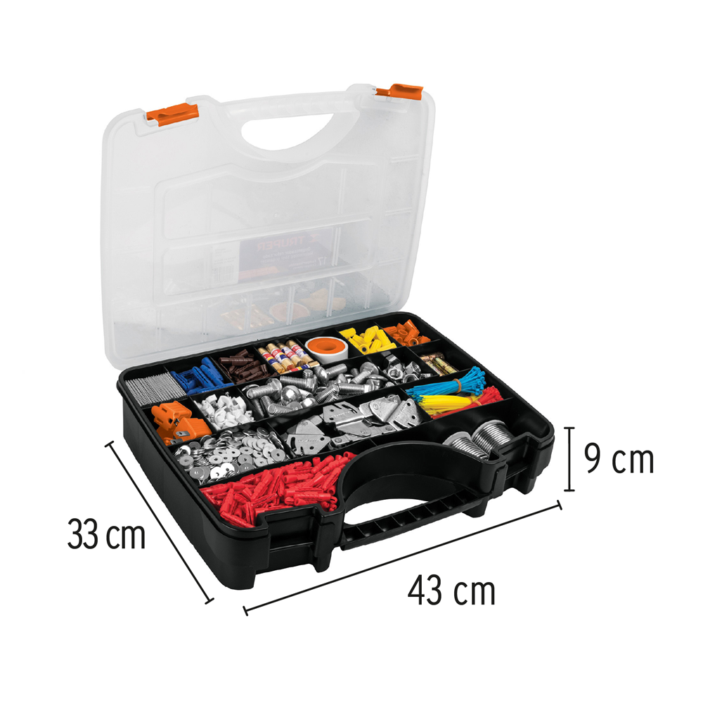 CAJA ORGANIZADOR 17 COMPARTIMENTOS ORG-17X - 3
