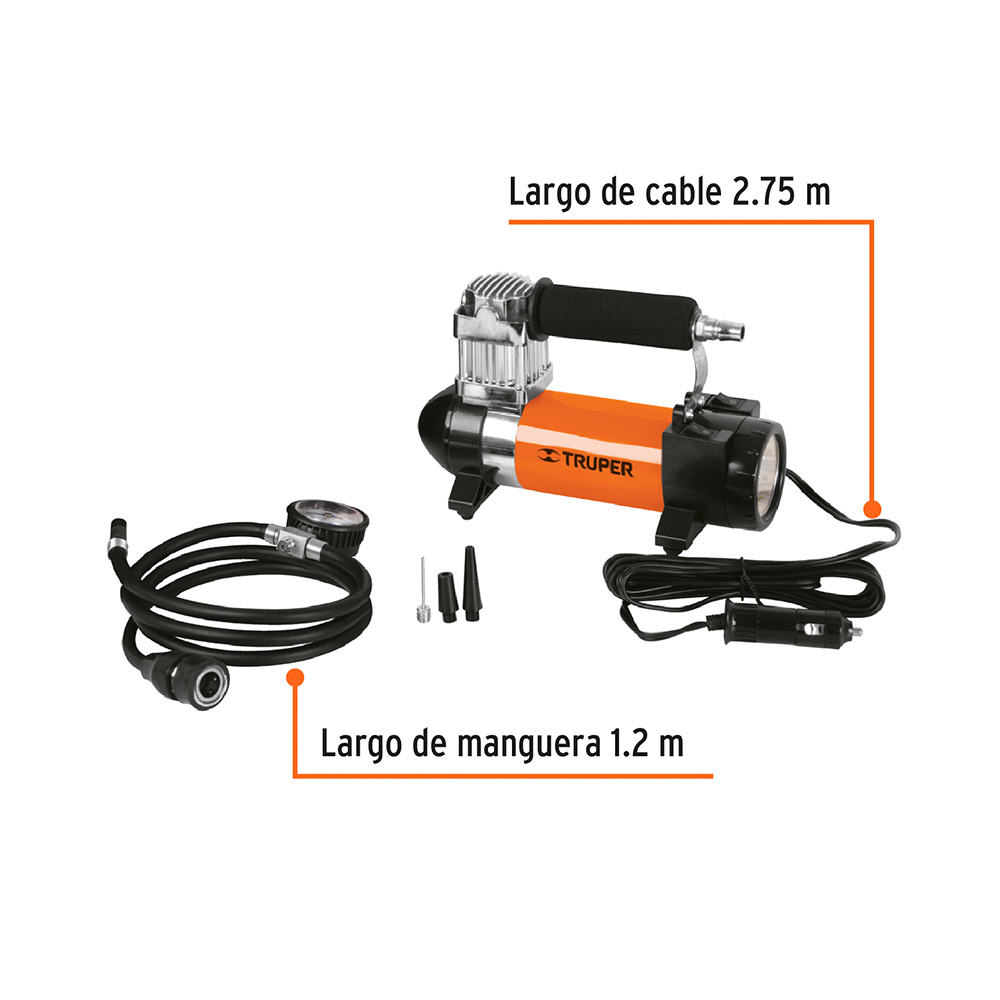 COMPRESOR DE AIRE 12 V TRUPER COMP-12 - 3