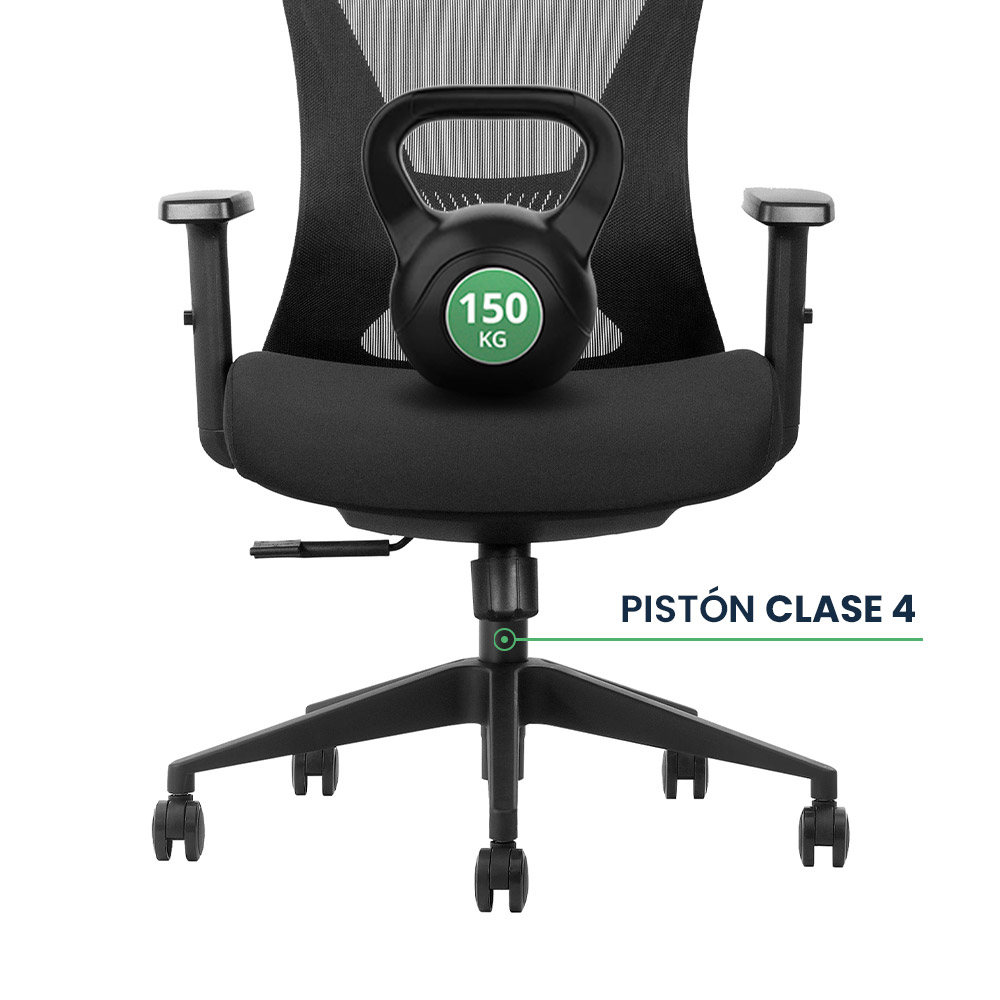SILLA DE OFICINA PROFESIONAL ERGONÓMICA EVOX GK2-BH - 6