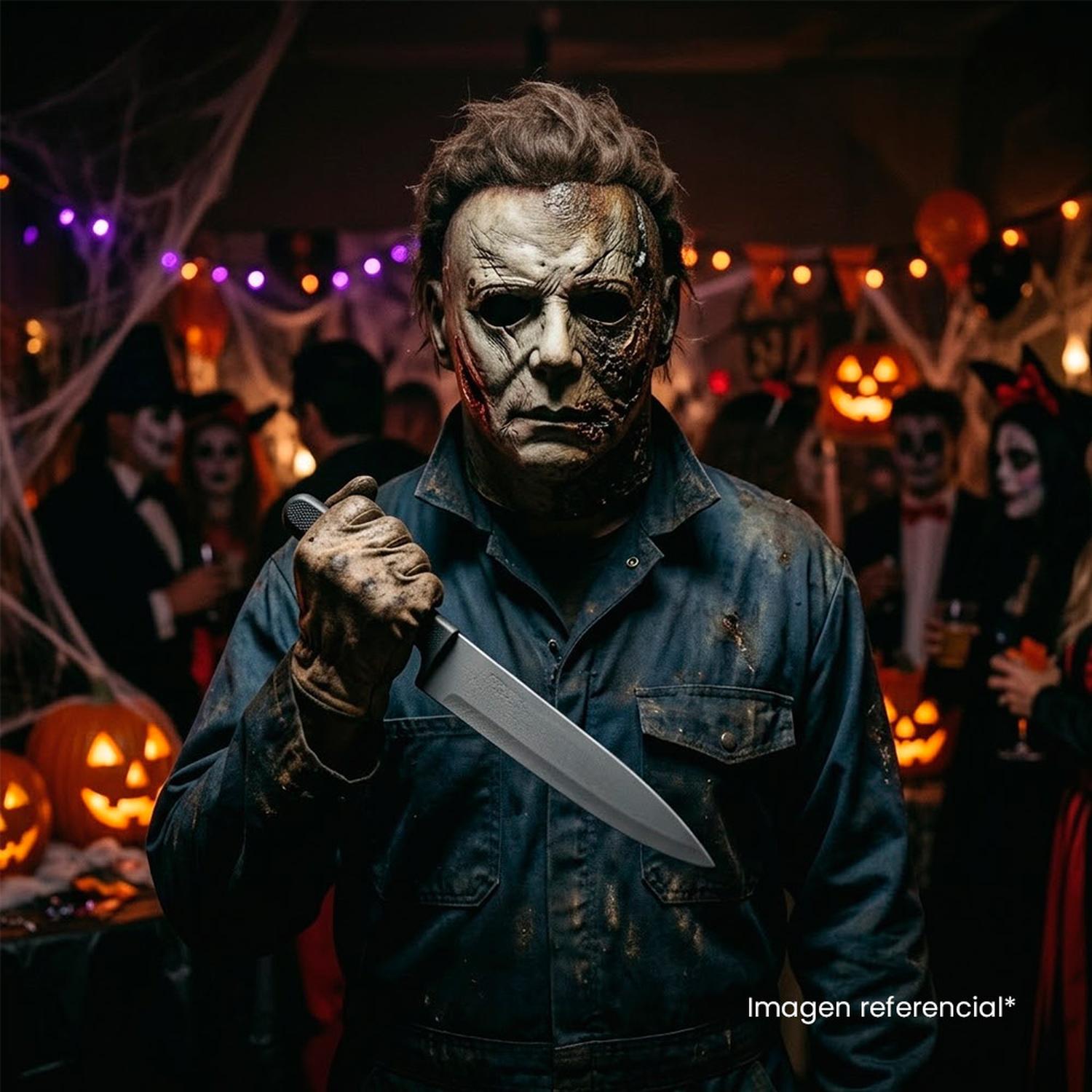 MÁSCARA MICHAEL MYERS CON CICATRICES LÁTEX HALLOWEEN - 6