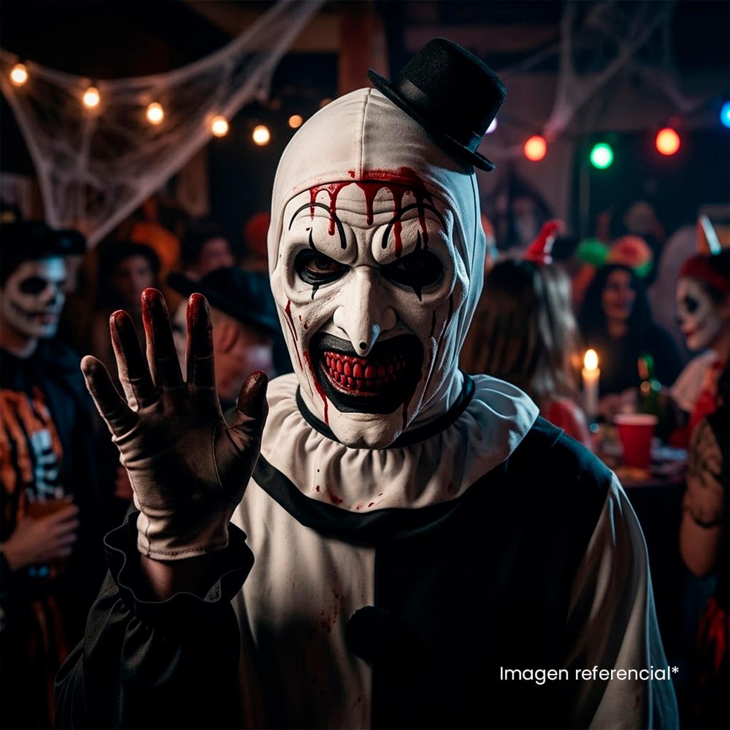 MÁSCARA DE ART EL PAYASO TERRIFIER LÁTEX HALLOWEEN - 6