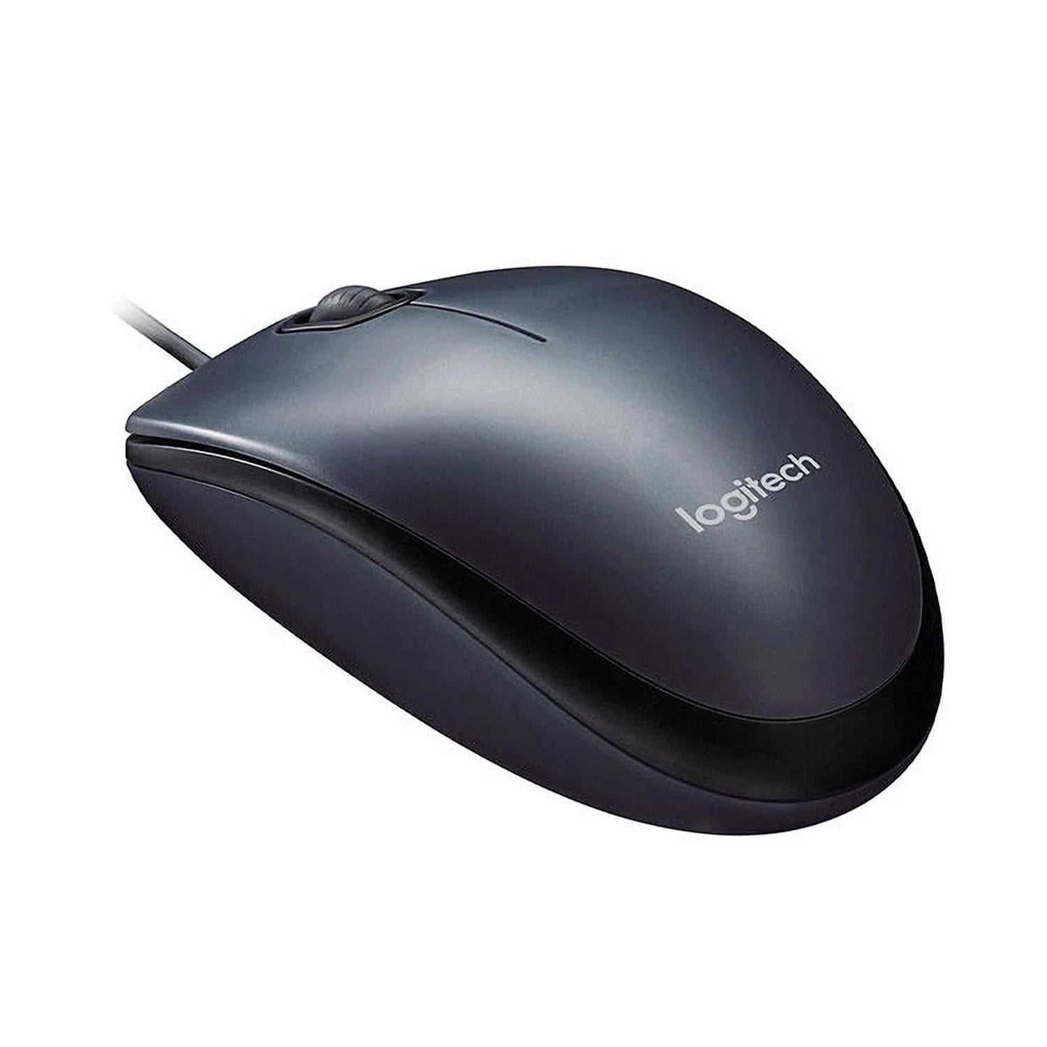 MOUSE ALÁMBRICO LOGITECH M90 CON SENSOR ÓPTICO 1000 DPI - 3