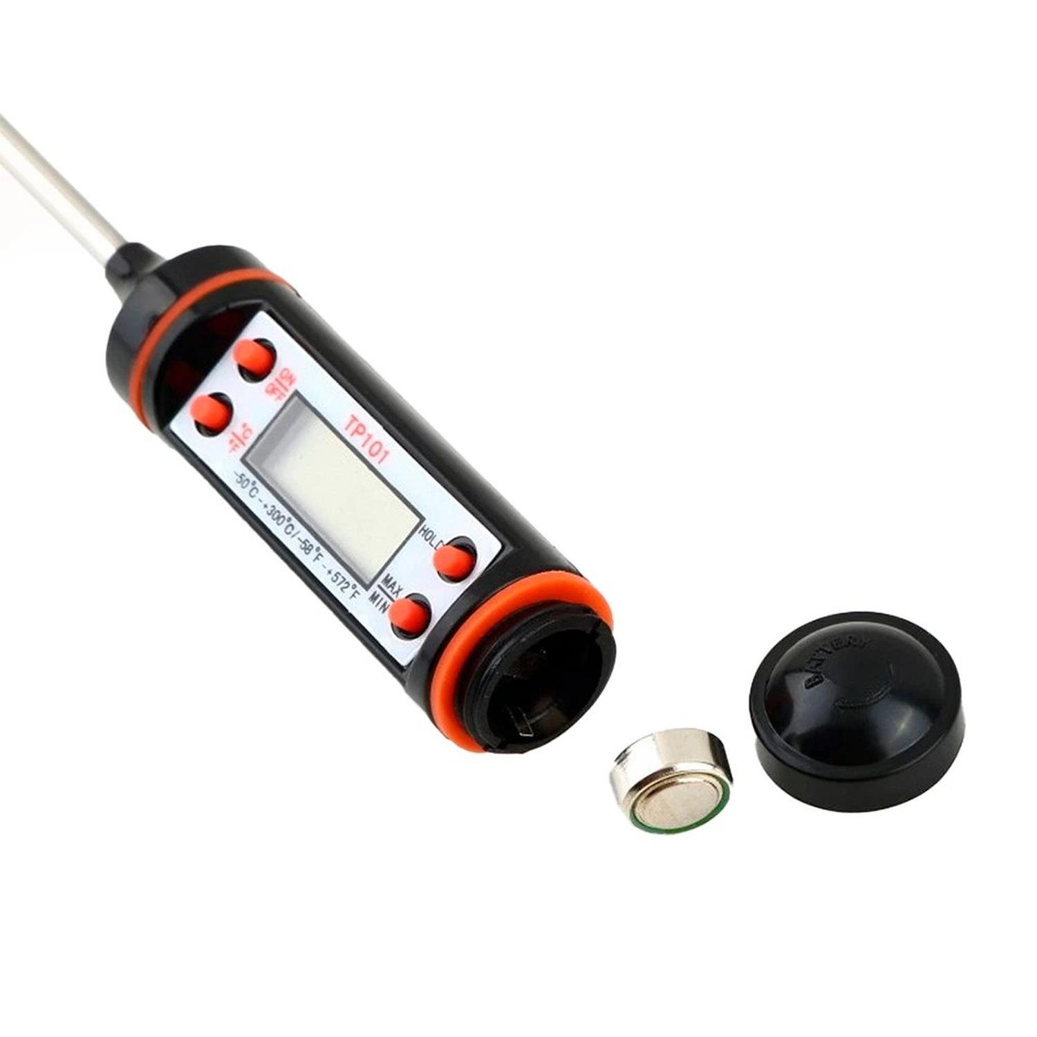 TERMÓMETRO DIGITAL CON SONDA PARA COCINA LÍQUIDOS Y SÓLIDOS JOTX - 6
