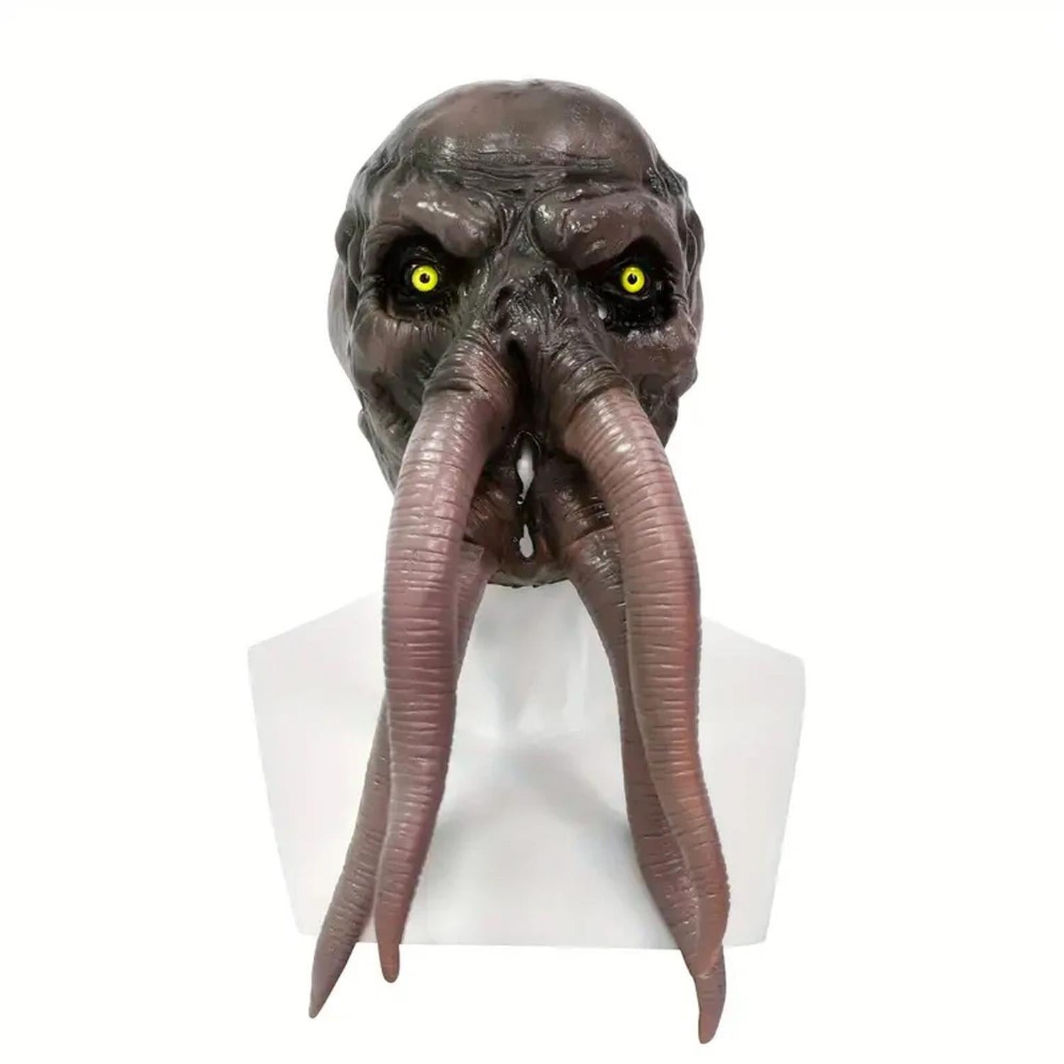 MÁSCARA DE CTHULHU H.P. LOVECRAFT LÁTEX HALLOWEEN - 1