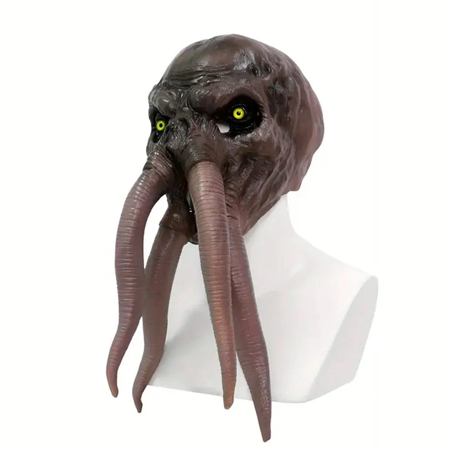 MÁSCARA DE CTHULHU H.P. LOVECRAFT LÁTEX HALLOWEEN - 2