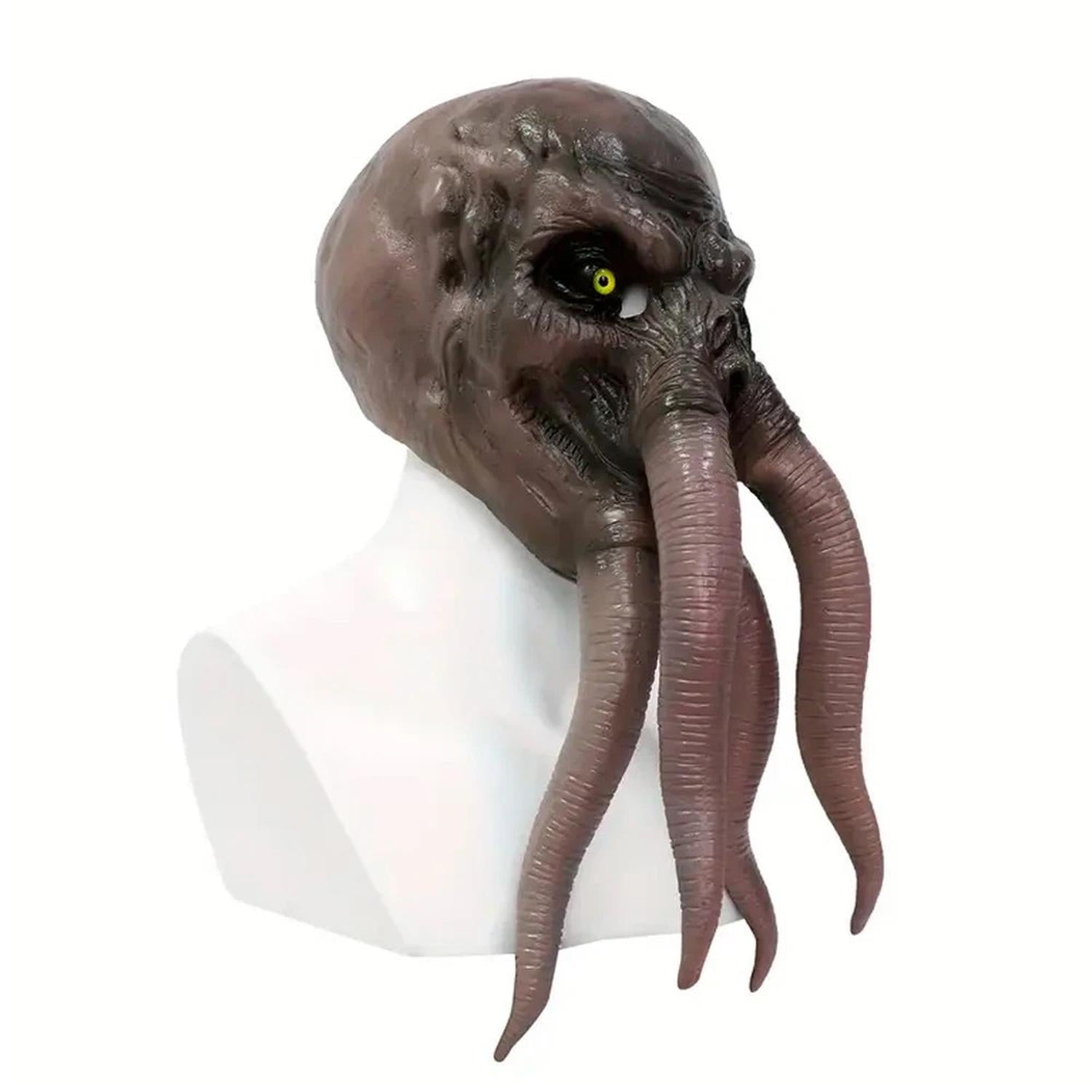 MÁSCARA DE CTHULHU H.P. LOVECRAFT LÁTEX HALLOWEEN - 3