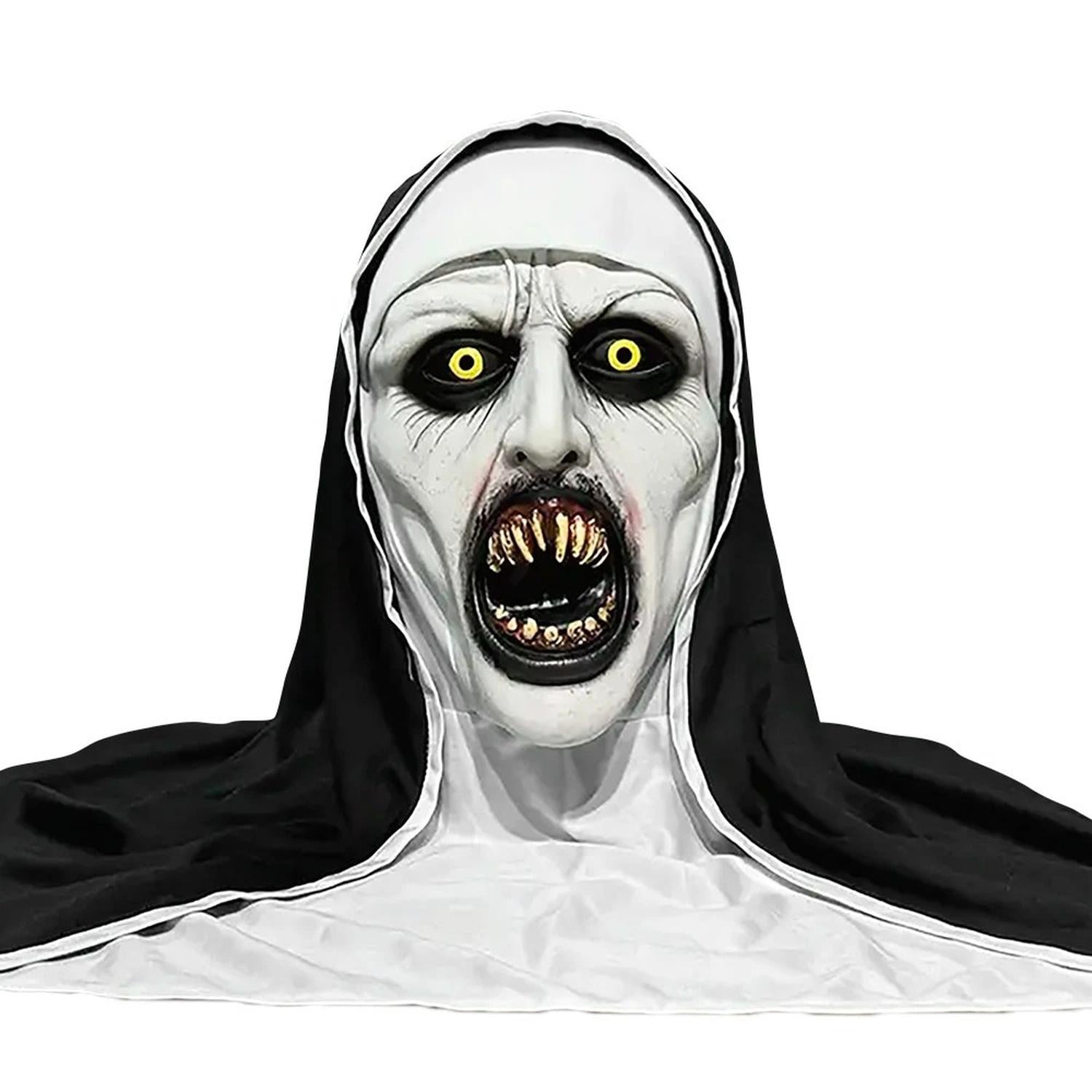 MÁSCARA DE LA MONJA EL CONJURO LÁTEX HALLOWEEN - 2