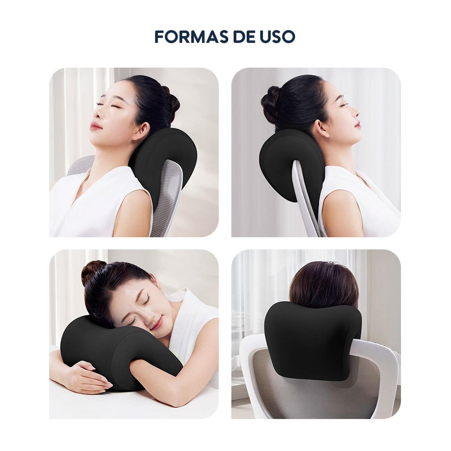 COJÍN CERVICAL ERGONÓMICO EVOX WR6-B NEGRO - 7