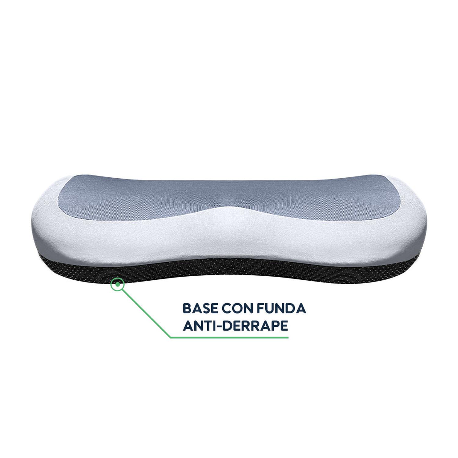 COJÍN COXIS ERGONÓMICO EVOX WR7-G GRIS - 3